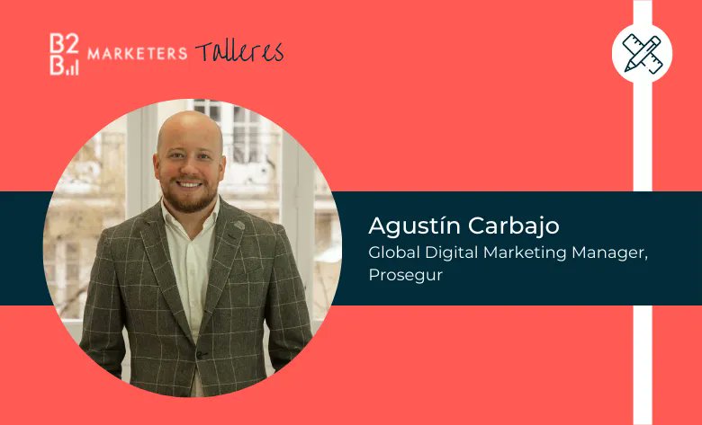 En el taller sobre estrategia B2B con <a href="/aguscarbajo/">Agus Carbajo</a> aprenderás:
📌La fase de research para entender a tu cliente.
📌El paso a paso para construir una estrategia.
📌Activación: el equilibrio entre outbound e inbound.
📌Medición y optimización. 
Accede aquí👉buff.ly/3NrNEgf