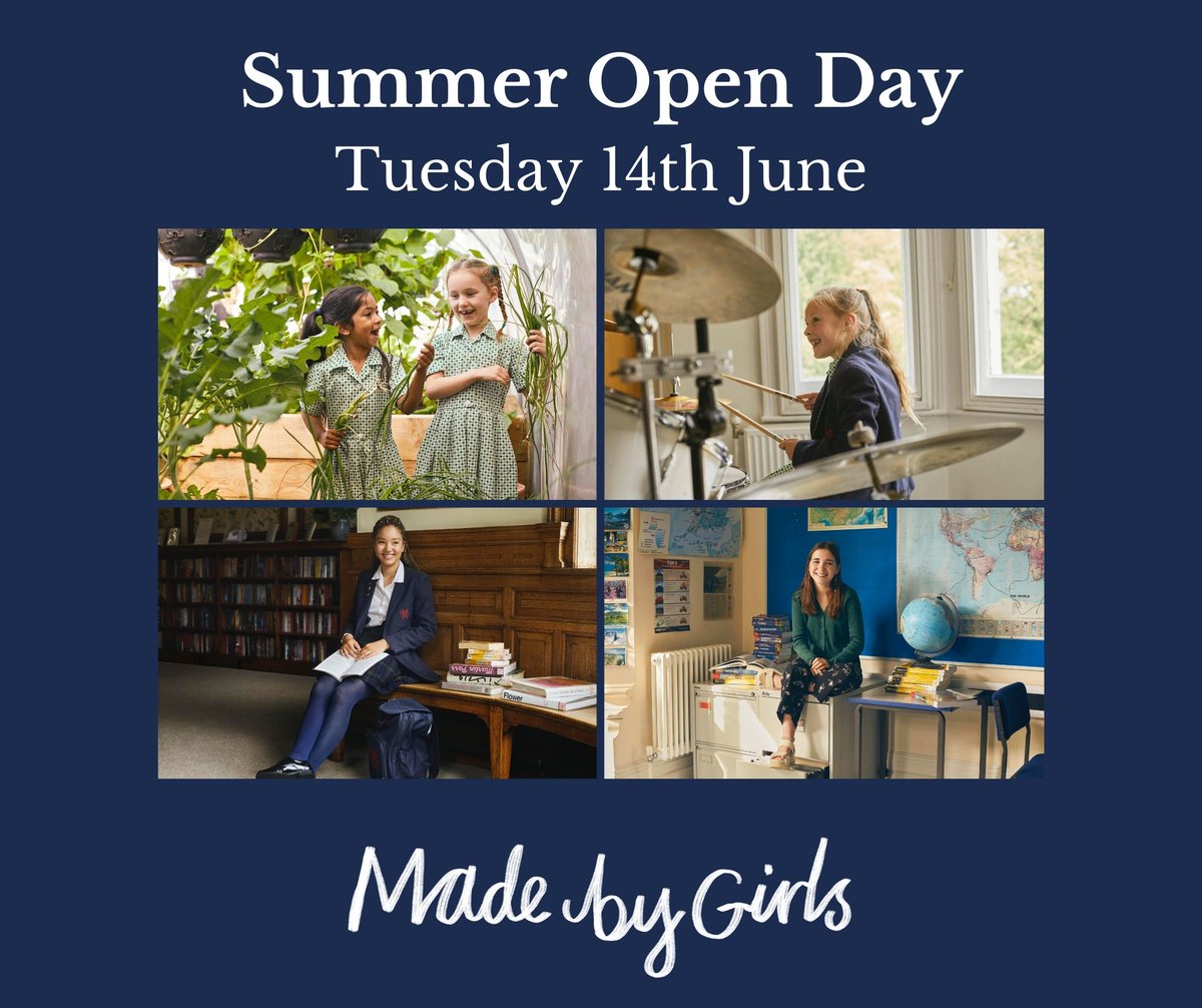 Come along to our Summer Open Day and discover where girls #learnwithoutlimits.

Book your tour ➡️ norwichhigh.gdst.net/events/