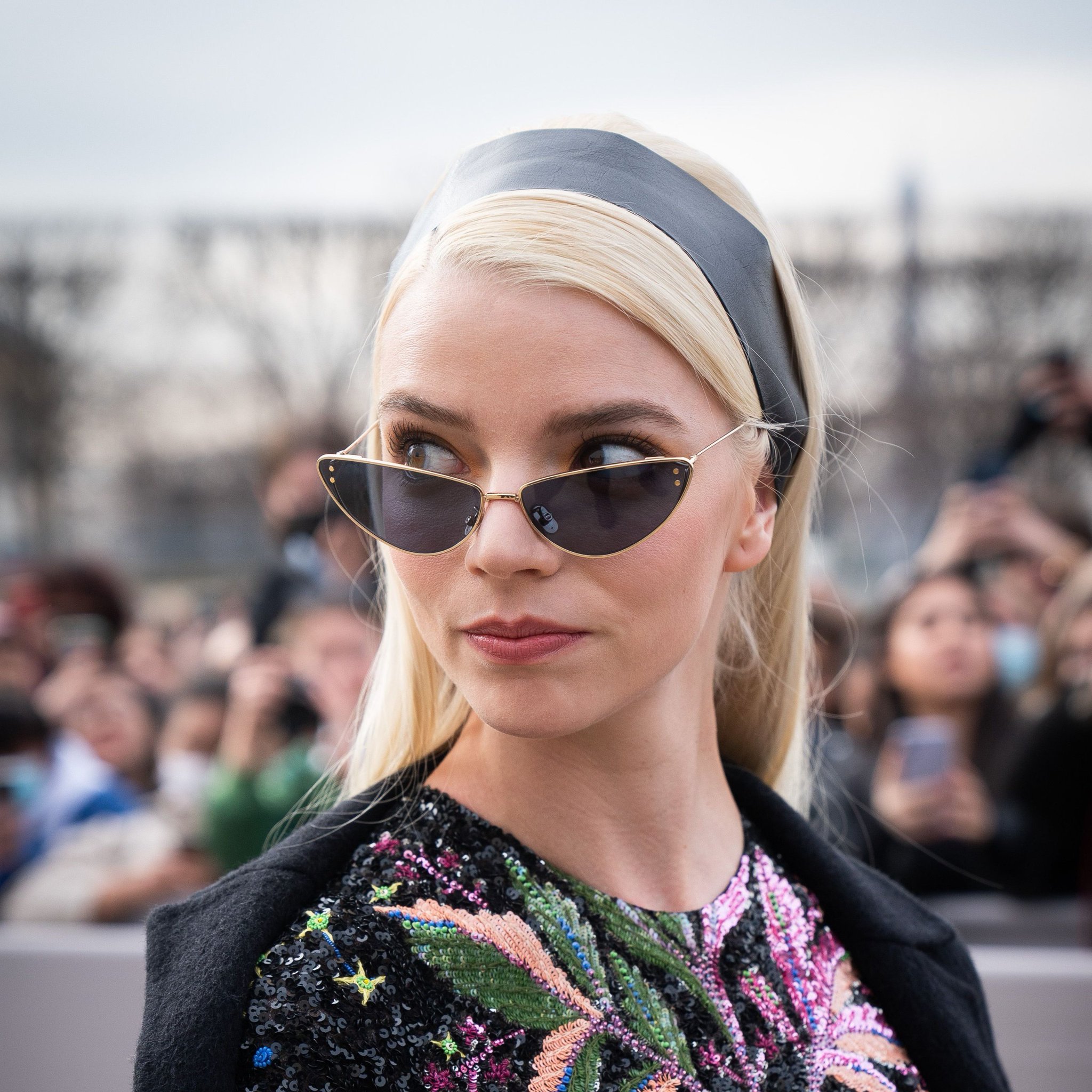 サングラス MissDior B1U butterfly sunglasses MissDior B1U cat-eye sunglasses in green - Dior Eyewear