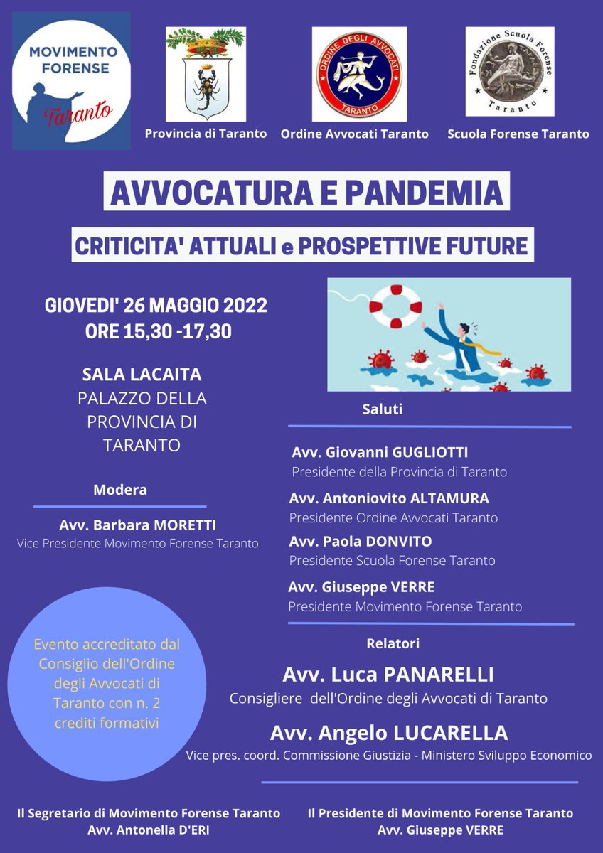 MovimentoForenseTaranto (@movforenseta) on Twitter photo 