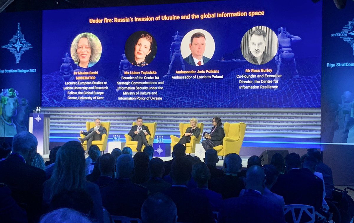 pderyllo's tweet photo. This year’s #RigaStratCom’s kicked off with a powerful message 🇵🇱has also highlighted in the past weeks: RU propaganda regarding 🇺🇦 falls on fertile ground in third, unallied countries of Global South. Lack of attention may translate into Kremlin’s strengthened influence there 👇 https://t.co/tnex6N3xkm