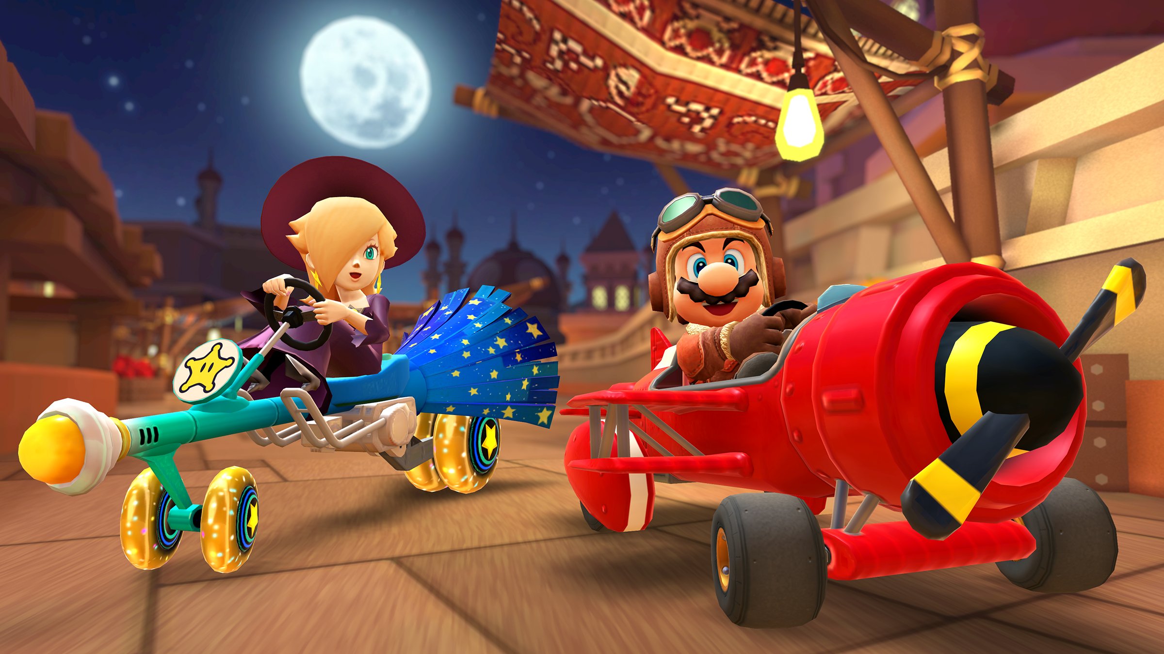 Mario Kart Tour on X: We're in the second half of the Team Rally in # MarioKartTour! Mario (Aviator) from Team Peach and Rosalina (Halloween)  from Team Bowser make a comeback!  /