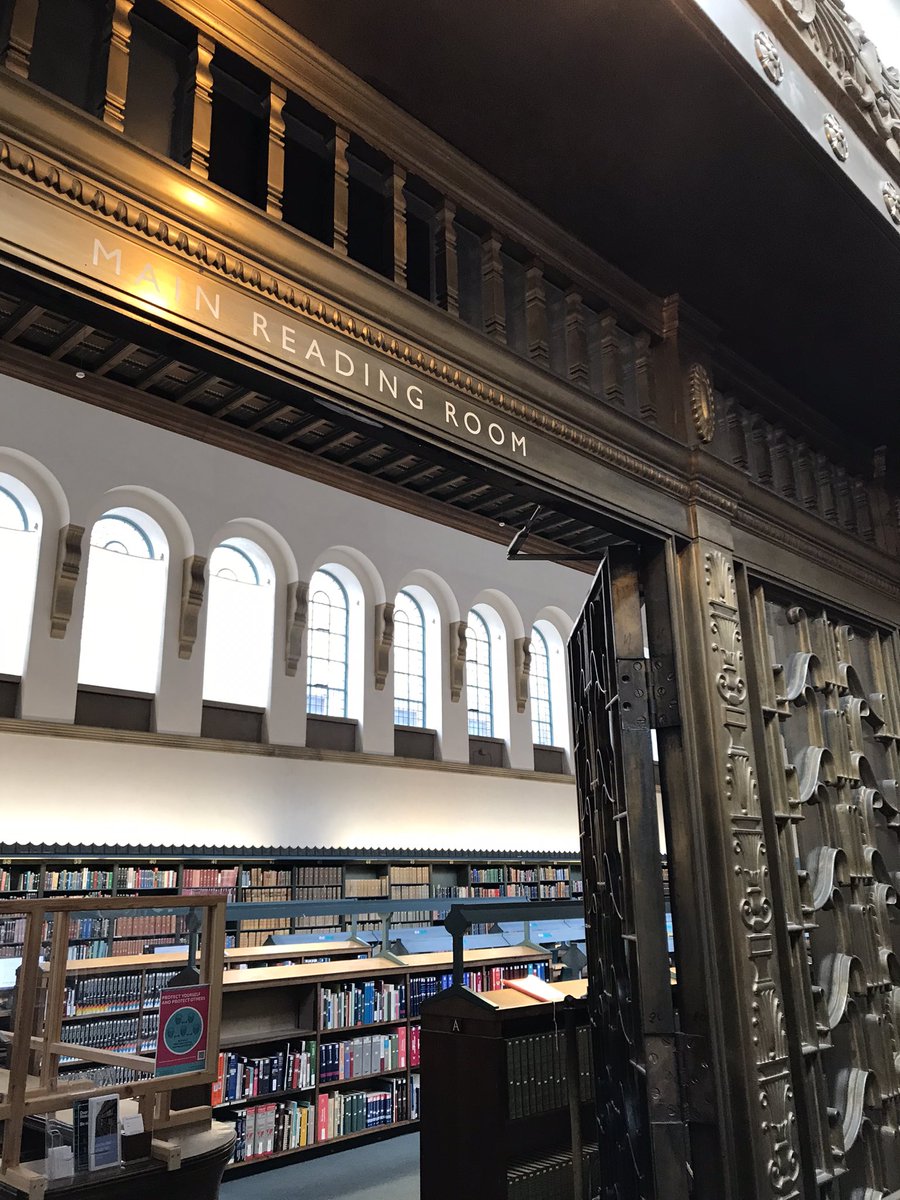 CamLibResearch's tweet image. Reading Room looking splendid just before opening today, @theUL