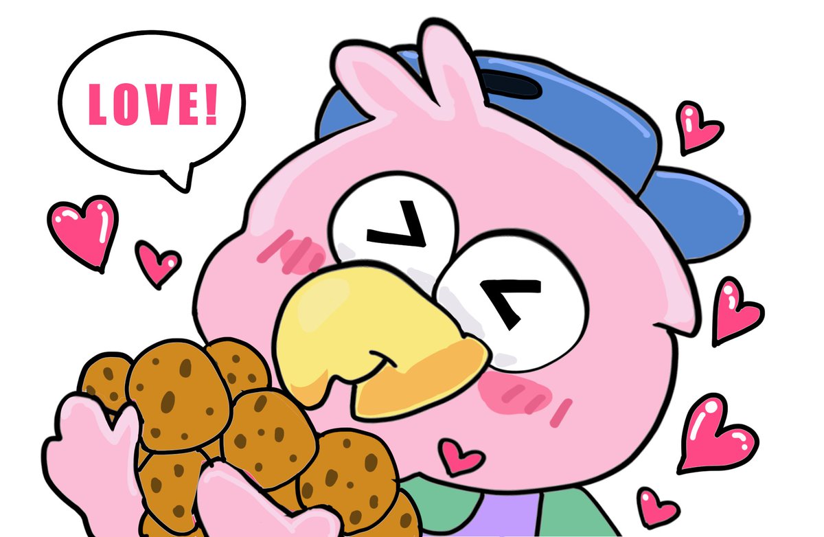 HaHahaha drew a cookie bird for Polat~🍪🍪🍪
#birdstogetherstrong