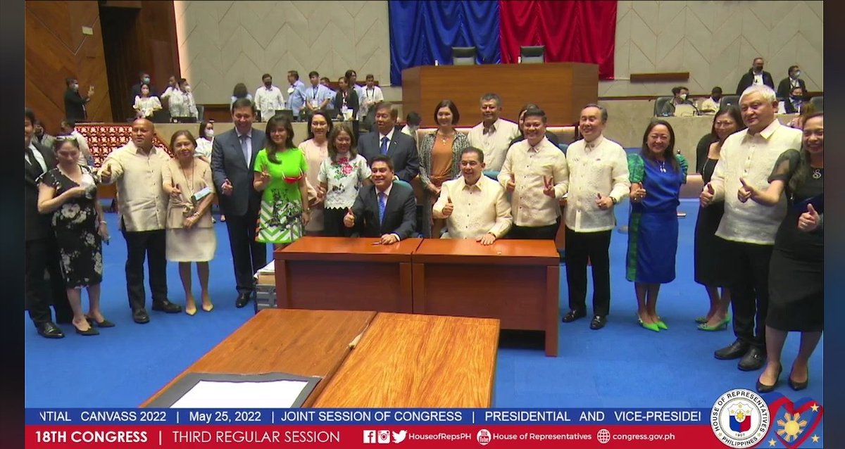 itsme_max18's tweet photo. Joint Committee May 25,2022
#CongratsPresidentBBM
#CongratsVPIndaySara
   ✌️❤️👊💚🇵🇭 https://t.co/zx6HFJ2Y70