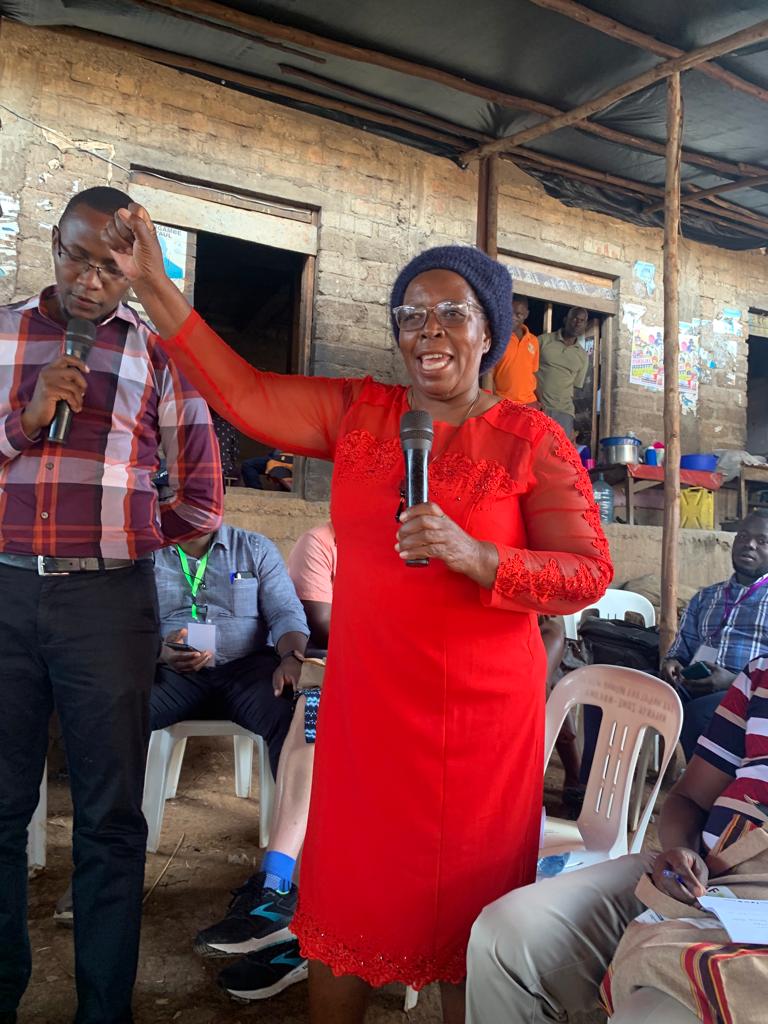 FundAgroecology's tweet photo. "The [Nakawa] farmers' market showed us that we can create a lot of jobs. The diversity of foods we saw in the market can make Africa rich," Elisabeth Mpofu The African Women's Collaborative for Healthy Food Systems (Zimbabwe) - @Afsafrica Convening #AAEC2022 https://t.co/Ry0d4VDhWC