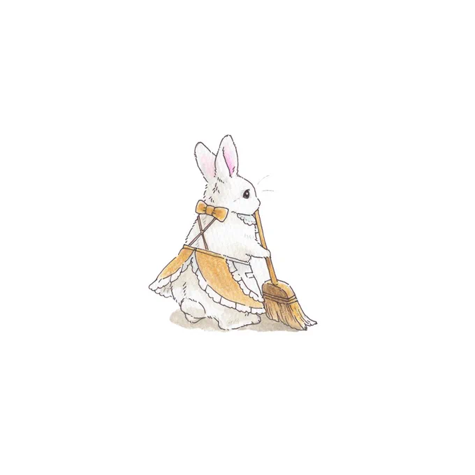 おそうじ中って

なんだか…

ボーッとしちゃうよね～ 