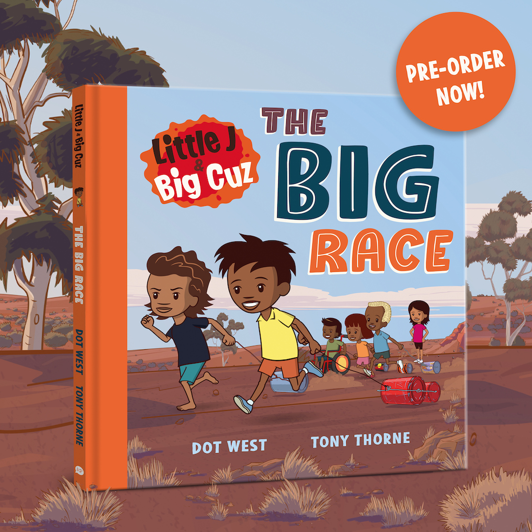HardieGrantCP's tweet photo. Little J and Big Cuz are getting a book! We are so excited to be launching Little J and Big Cuz: The Big Race next month - they are already selling fast so make sure you pre-order now!

#littlejandbigcuz #nitv https://t.co/cKVtpvOGvx