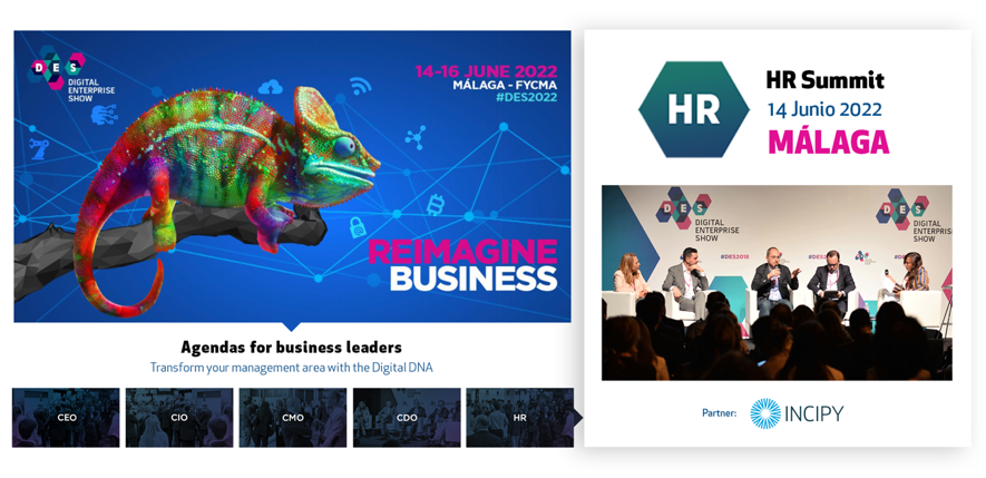 mranera's tweet photo. #HSummit #DES2022 la cita con la innovación en #RRHH (14 de Junio - Málaga) con tendencias y best practices de empresas pioneras @cellnextelecom @NetflixES  @vodafone_es @siemens_es  @SyngentaES @nubii ....  Todos los detalles en https://t.co/5fs1ZQqBvF by @mranera @incipy https://t.co/h4iwVM522k