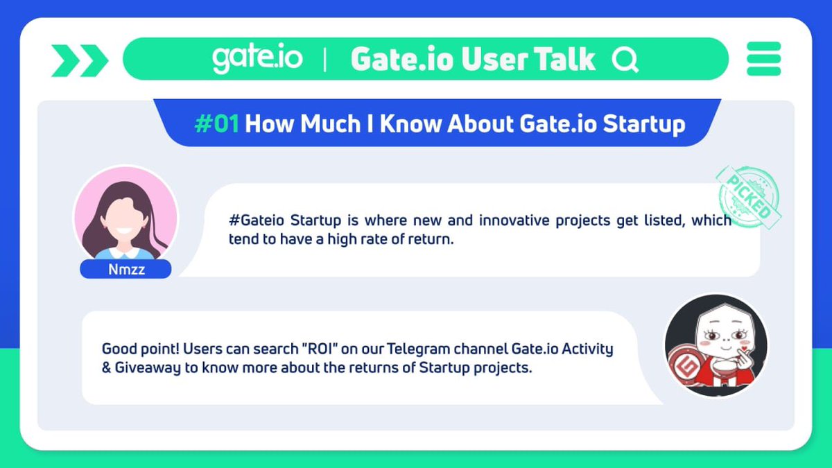 Gate_Russian's tweet photo. 🗣https://t.co/0wvKO64C2u #UserTalk #01 Как хорошо я знаю #gateiostartup
🙌🏻 Большое спасибо пользователю https://t.co/0wvKO64C2u «Nmzz» за то, что поделились!
❓Как узнать ROI проектов #Startup?
🔎Поиск "ROI" на нашем канале @gateio_activity_giveaway https://t.co/u2WeI7ovPE