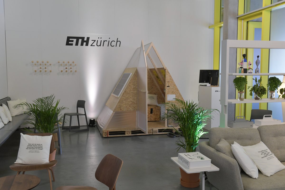 Joel_Mesot's tweet photo. It’s Day 3 and the final day at the @ETH_en Pavilion in #Davos, and we are looking forward to conversations on digital self-determination, #blockchain and more #rethinkingliving @wef #wef22 #no1s1 https://t.co/c8OsfRBxmx https://t.co/KEsckCBNVM