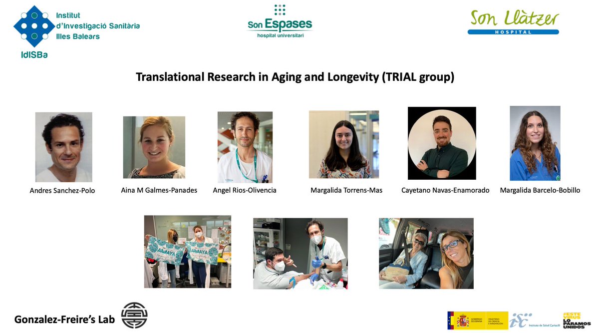 research_trial's tweet photo. Os presentamos a nuestro grupo de investigación @research_trial, del que @martagonzalezfr es Investigadora Principal

👩‍🔬🧬Investigamos sobre envejecimiento y longevidad, ¿Quieres conocernos? Participa en nuestro estudio CABA ‼️

@ASanchezPolo @AinaPanades @Lida_tictac 
@idisbaib https://t.co/m4bXdei1XK