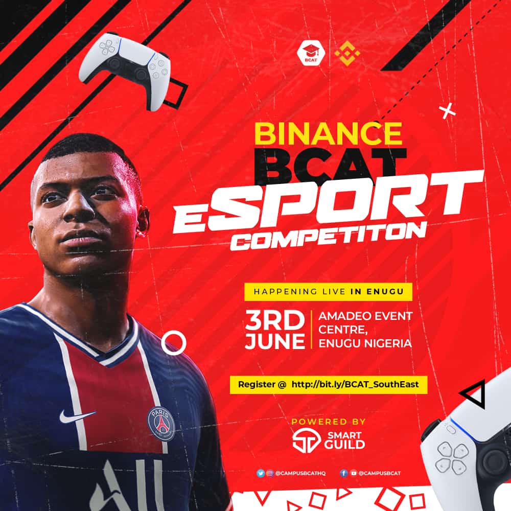 Have you registered for #Bcat?

Please do; I need to run riot on some people with #Mbappé🥺🥺

#Binance