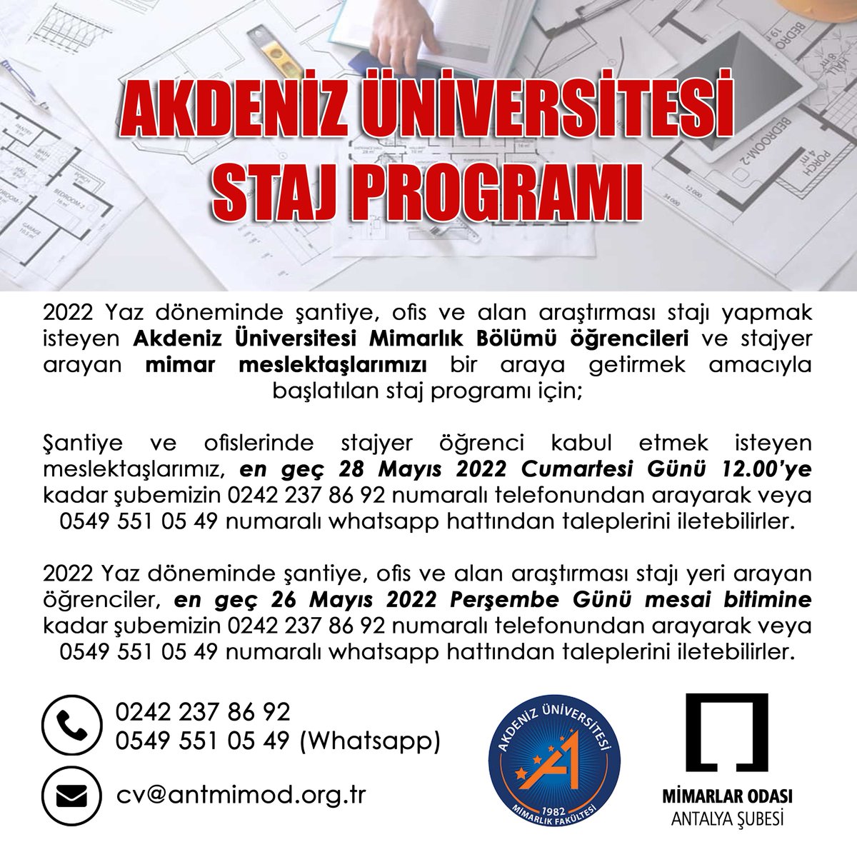 Mimarlar Odası Antalya Şubesi tweet media