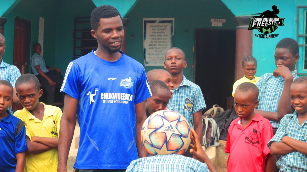 ChukwuebukaEZ's tweet photo. WEEK 46 #CSFFTP

We, lead by our founder @ChukwuebukaEZ were at Global College, Ikot Ekpene, AKS for the 2022  Chukwuebuka School Freestyle Football Training Program #CSFFTP22 20th May 

2019 Chukwuebuka School Freestyle ⚽ Championship #CSFFC19 (female category) Champion "Miss https://t.co/re4cUcByYj