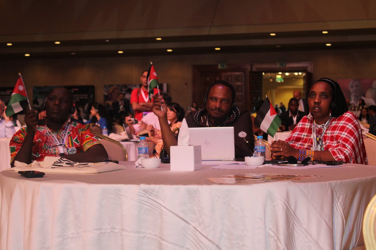 CIPDPchepkitale's tweet photo. Indigenous communities represented at the Global land forum in Jordan and among them @OgiekPeoples @msimotwo @kobskobei
#pathwaystoclimatesolutions
#globallandforum https://t.co/aOEu77ksud