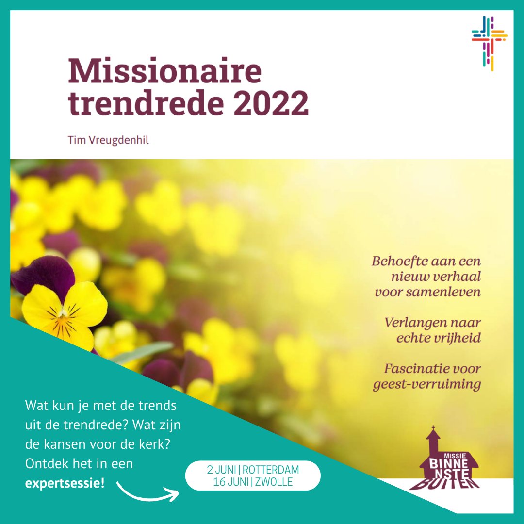 Kerkpunt (kerkpunt.bsky.social) (@kerkpunt) on Twitter photo Verlang jij ernaar om aan de slag te gaan met de huidige trends en kansen van de kerk op missionair vlak? Meld je dan aan voor een expertsessie. Een avond die in het teken staat van verdieping bij de missionaire trendrede. Met <a href="/DomineeTim/">Dominee Tim</a> en <a href="/rubenbeijl/">Ruben Beijl</a>. kerkpunt.nl/actueel/missio… Verlang jij ernaar om aan de slag te gaan met de huidige trends en kansen van de kerk op missionair vlak? Meld je dan aan voor een expertsessie. Een avond die in het teken staat van verdieping bij de missionaire trendrede. Met <a href="/DomineeTim/">Dominee Tim</a> en <a href="/rubenbeijl/">Ruben Beijl</a>. kerkpunt.nl/actueel/missio…