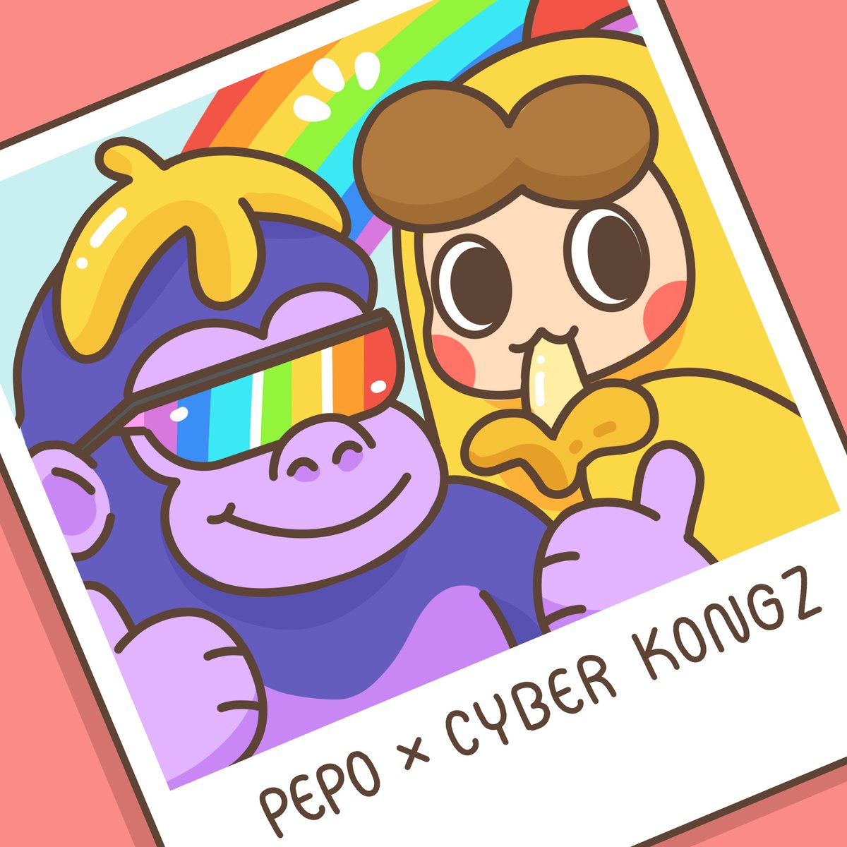 🐥PEPO Paradise x Cyberkongz 🦍

<a href="/CyberKongz/">CyberKongz</a> VX will join PEPO Paradise as playable NFTs with #feed2earn rewards! 

3x Island Lists:
1⃣ Follow 
<a href="/CyberKongz/">CyberKongz</a> <a href="/PepoParadise/">PEPO.io | Virtual Pet Platform for the Metaverse</a> <a href="/PepoGifts/">PepoGifts</a>
2⃣ RT &amp;❤️
3⃣ Tag Frens

Join our discord to get Island Lists 🏝️
discord.gg/pepoparadise