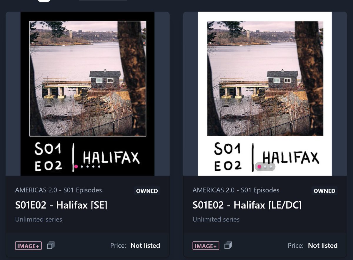 Americas_2_0's tweet photo. NEXT EPISODE TONIGHT:
S01E02 - HALIFAX๐๏ธ๐๏ธ
LE/DC - 2 medias - 0,15KSM
SUPPORTERs - 4 medias - 0,4KSM
-> unlimited free personal non-commercial use included
follow the journey - explore the americas
collect episodes in the MAPS (two different editions):
https://t.co/nF3UJp0uLZ https://t.co/t929tfMbs2