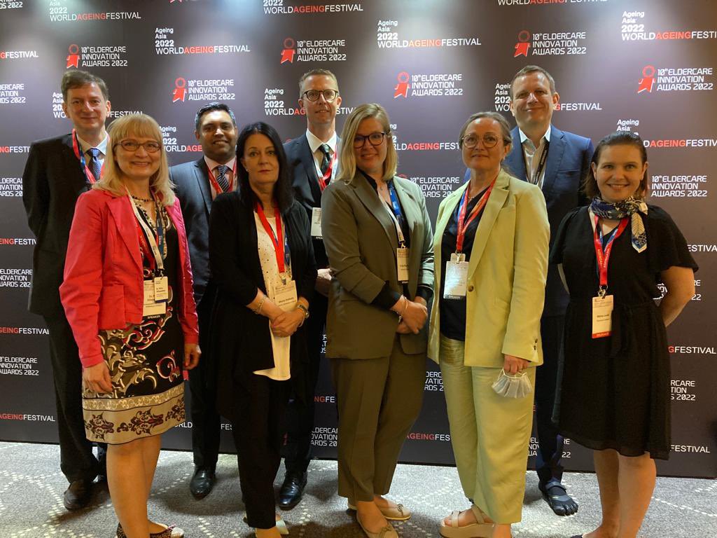 Successful co-operation in the field of AgeTech is continuing in Singapore and SEA