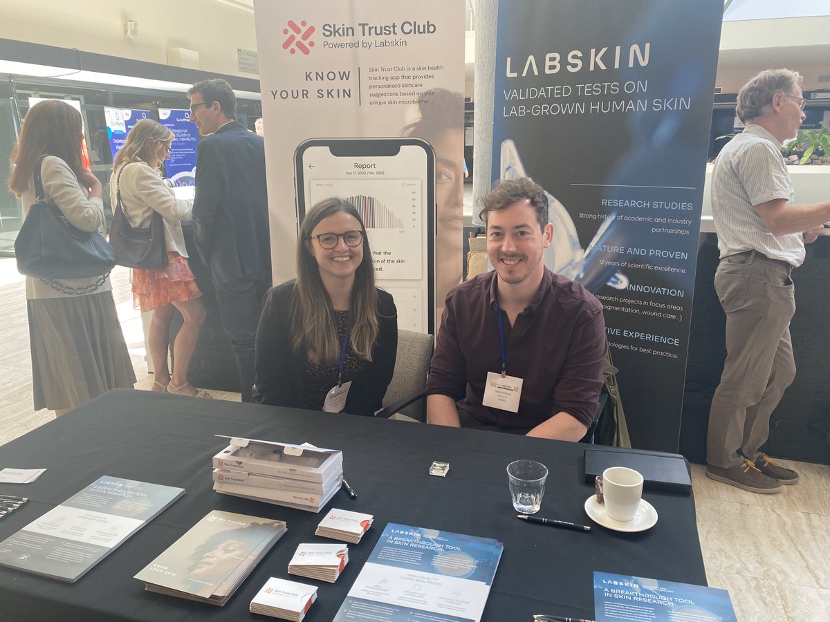 The Labskin team are attending the 2nd day of the 10th #MicrobiomeForum in The Hague today. Pop along to our booth and chat to one of the team! 
#SkinScience #SkinTrustClub #3Dskinmodel #clinicaltesting #cosmetics #skincare