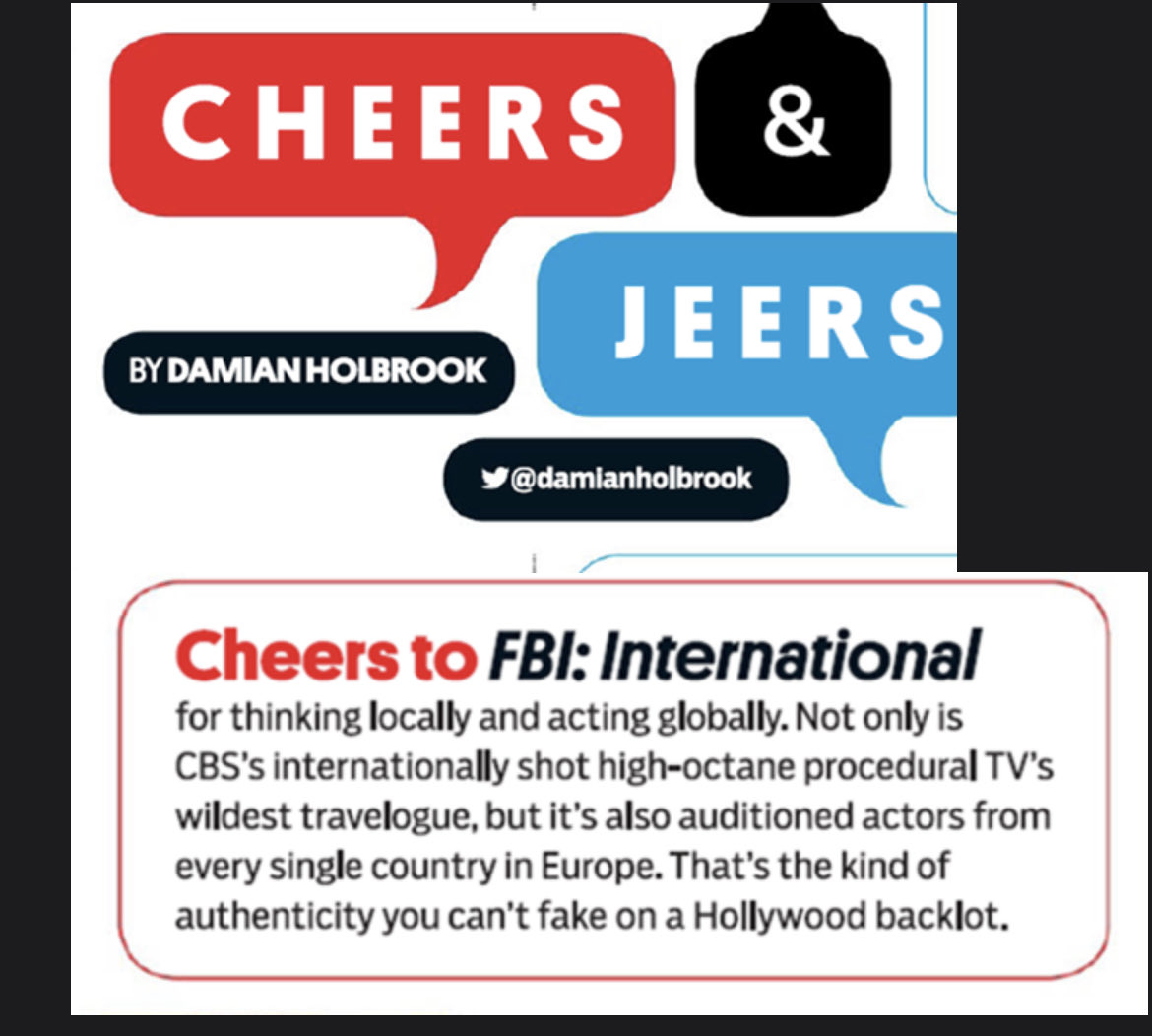 Vicki Thomson (@vickitcasting) on Twitter photo Rather ridiculously proud of this - we’ve auditioned actors from every single country in Europe for CBS’ <a href="/FBIIntCBS/">FBI: International</a> over the past 9 months. An epic amount of research to meet some incredible talent 🌍 Thanks to all! Rather ridiculously proud of this - we’ve auditioned actors from every single country in Europe for CBS’ <a href="/FBIIntCBS/">FBI: International</a> over the past 9 months. An epic amount of research to meet some incredible talent 🌍 Thanks to all!