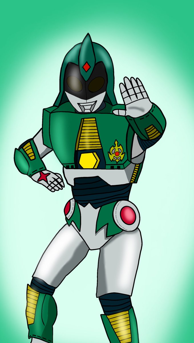 RT @Z47458030: アンドロ警備隊隊長・アンドロメロス｡ 無敵の鎧