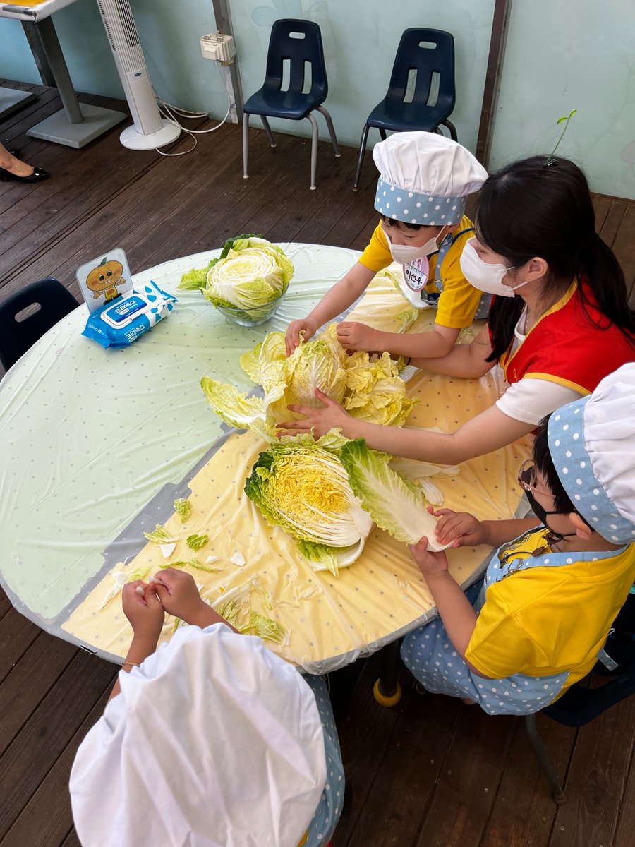 #성남시어린이급식관리지원센터 에서
둘째날 '채소야 친구하자' 프로그램이 진행되었습니다😊
예은어린이집, 매화어린이집 친구들이
키친가든에서 다양한 채소들을 만나보고
딸기 모종을 심어본 후 ❤
오감체험장에서 배추김치를 만들어봤어요~
어린이집 친구들이 활동한 사진 함께 만나볼까요?