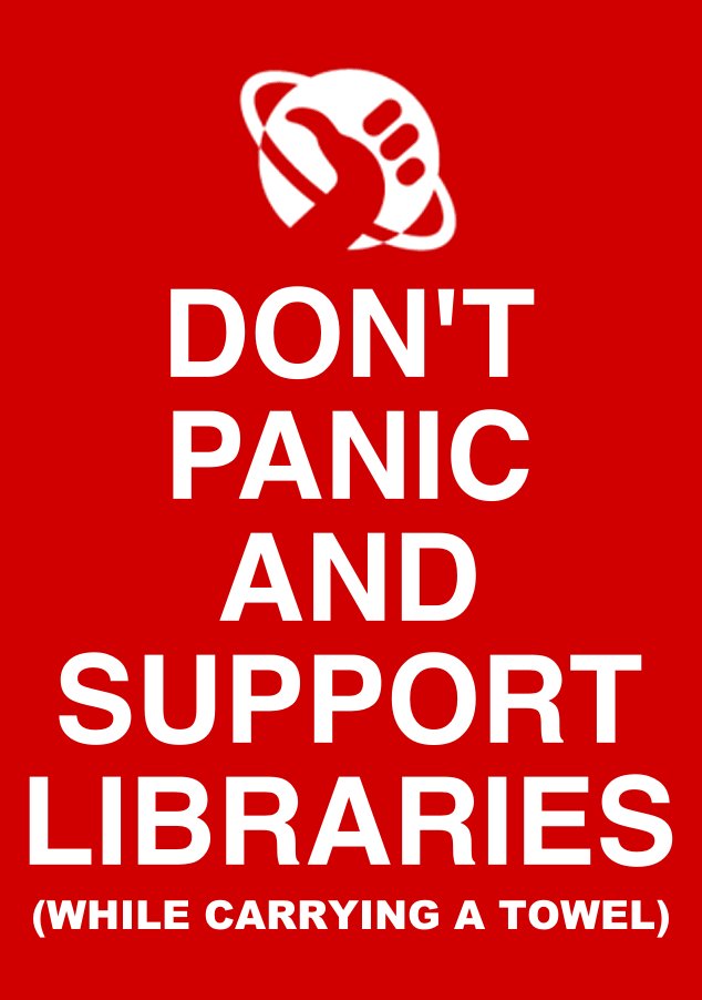 FriendsTCL's tweet photo. Seasoned Hitchhikers know libraries are as essential as Babel Fish in understanding life, the universe, and everything. The best way to #SupportLibraries is to donate to the Friends of the Library. The #TomballFriends accept books, media, or money and thanks you for all the fish! https://t.co/4zcAMXys3k