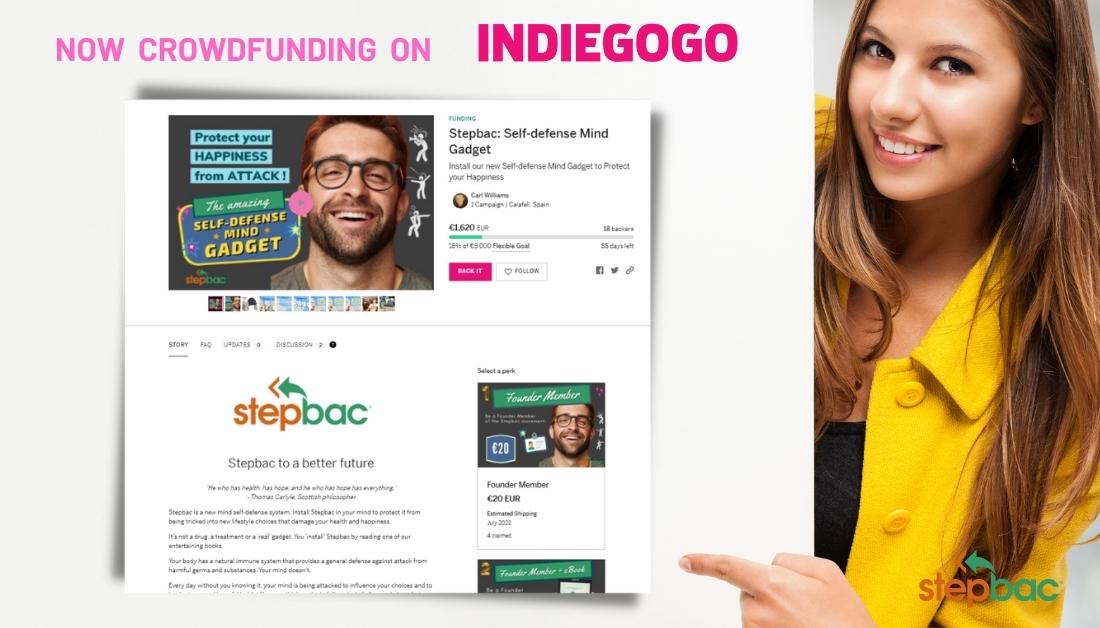 stepbacmethod's tweet image. #indiegogo #healthylifestyle  #ClimateCrisis  Stepbac is still crowdfunding on Indiegogo. Please support us if you can! Thanks.  DONATE HERE: indiegogo.com/projects/stepb…