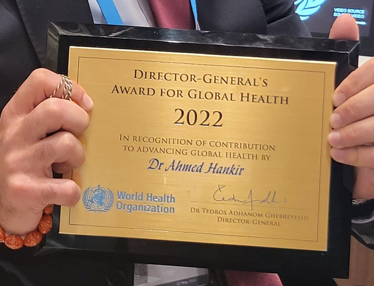 Professor Ahmed Hankir tweet media