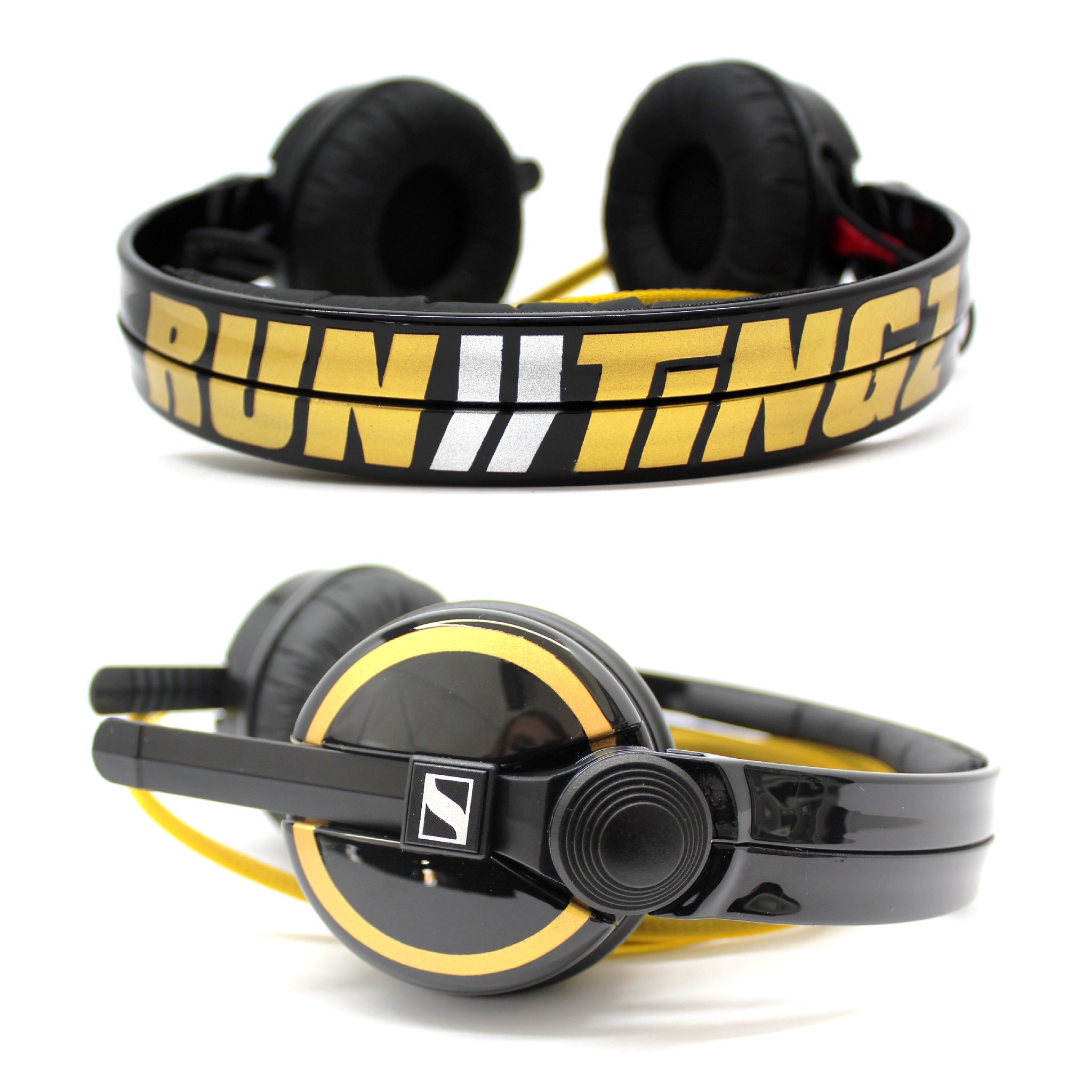 Sennheiser HD 25（カスタム済み） Customised splatter pattern Sennheiser HD25 with your name