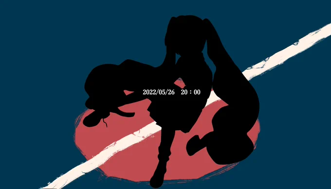 明日ついに曲出します 夜の8時にYouTubeに上げます 