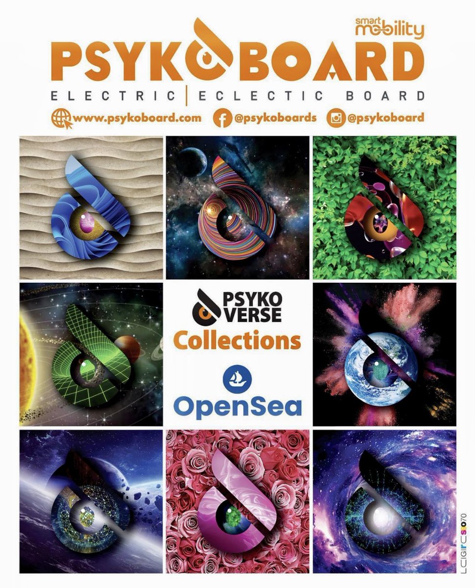 Psykoboard (@psykoboard) on Twitter photo #Psykoboard has just launched the collection in the metaverse that includes unique editions in the NFT version and limited edition physical accessories, with the collaboration of <a href="/luigirusso70/">luigi russo</a> a creative set designer who several years he works in the field of advertising graphics #Psykoboard has just launched the collection in the metaverse that includes unique editions in the NFT version and limited edition physical accessories, with the collaboration of <a href="/luigirusso70/">luigi russo</a> a creative set designer who several years he works in the field of advertising graphics
