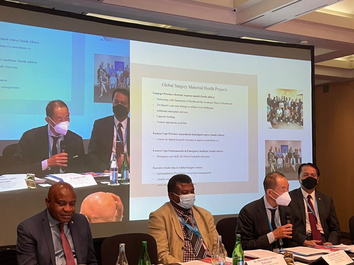 Discussions of global maternal health projects in South Africa #WHA75 #11BPRs #maternalhealth #globalobstetrics #perinatalhealth #suvaguidelines #bestpractices @theG4Alliance @JaymieClaire @markkferguson @anareyyy