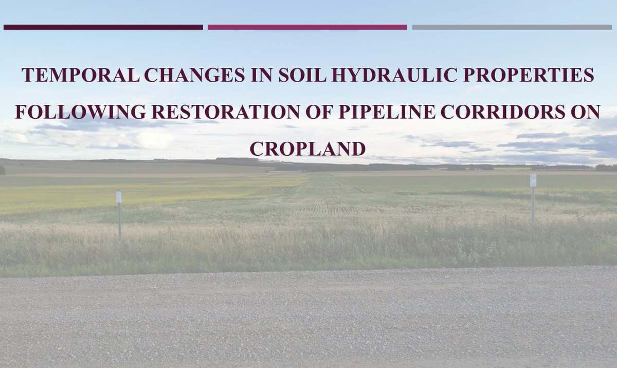 Excited to be presenting today at #2022CSSSASSW of <a href="/CSSS_Soils/">Canadian Society of Soil Science</a> and <a href="/SoilAlberta/">Alberta Soil Science Workshop</a>.