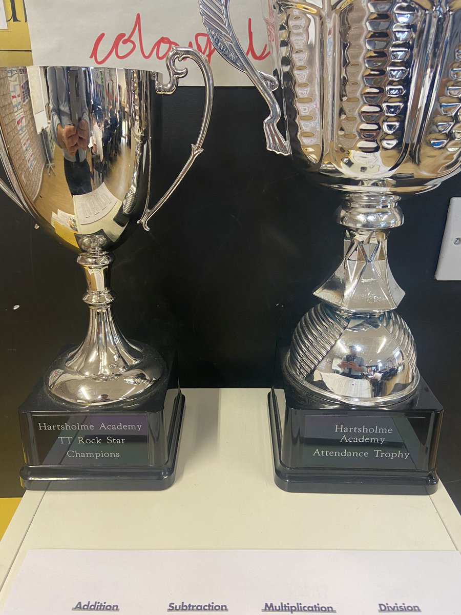 For the first time this year, we won the double!  🏆 🏆 Can we make it two weeks in a row for both?! #fingerscrossed #goteam #ttrocks #attendance
