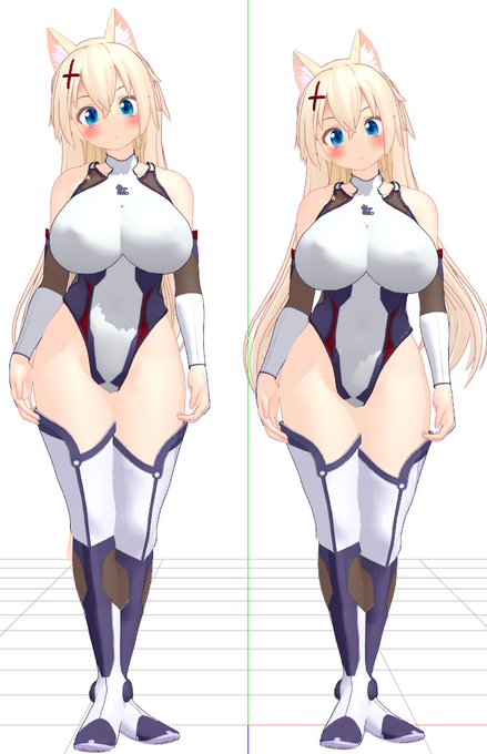 ちょっと体系変更試してみてるけどどっちがいいかなー
すんごい迷っちゃう💦 