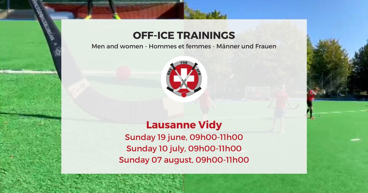 𝗧𝗵𝗲 𝘀𝗲𝗮𝘀𝗼𝗻 𝘀𝘁𝗮𝗿𝘁 𝘁𝗵𝗶𝘀 𝗺𝗼𝗻𝘁𝗵 🇨🇭🏑
After the wonderfull women's world championships in march, the Swiss Bandy teams are back on the game ✊

This year, the 2 teams will practice together off-ice 👩‍🦰🤝🧑‍

A lot of news are coming up later, stay tune 😃