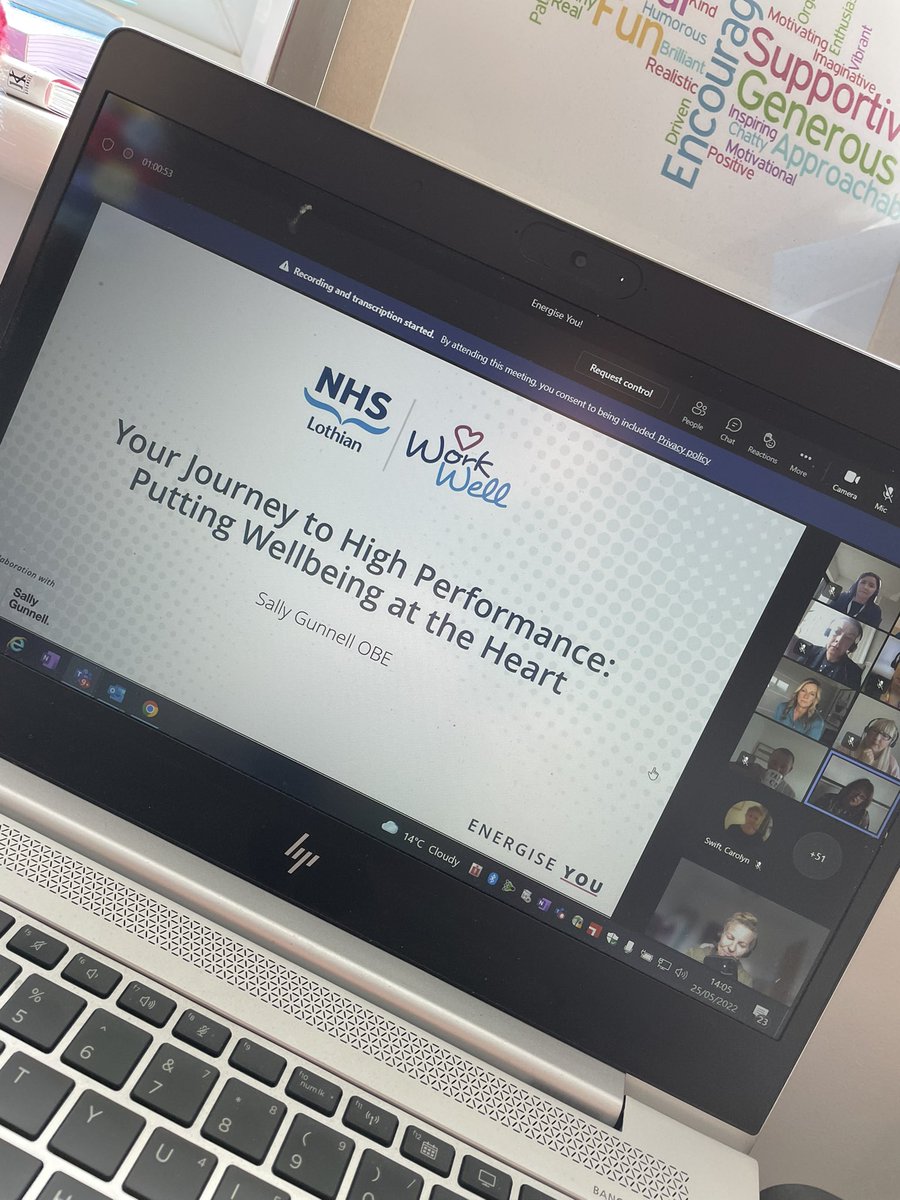 clairerossahp's tweet photo. Making my own well-being a priority this afternoon. Thankful to be joining colleagues to learn about the Work Well programme. Accountability buddy found and set realistic goals in my well-being action plan #NHSWorkWell #LoveLearningMay https://t.co/JnymGJ9l5S
