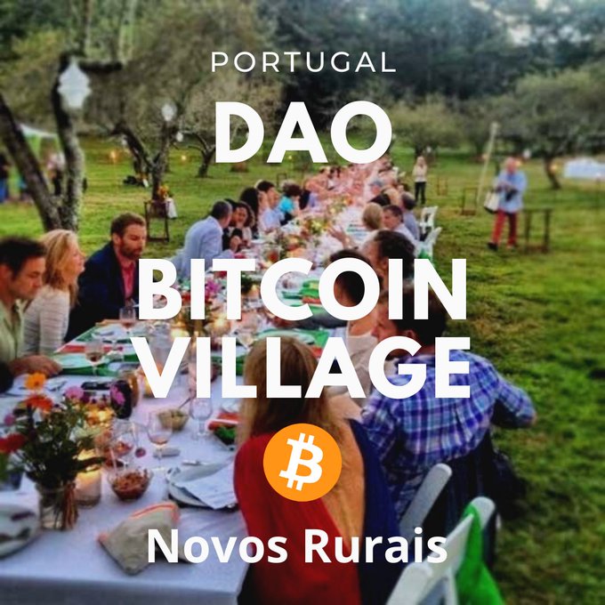 Novos_Rurais's tweet photo. Bitcoin Village is powered by a passionate community and a deep pool of developer talent.

#bitcoin #bitcoinvillage #bitcoincommunity #novosrurais #biovillage #portugal #bitcoinportugal https://t.co/dx6oCoFhR6