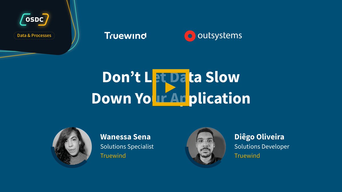 TruewindIT's tweet image. Have your applications been slowed down by data?😱We hear you!!➡ New #OSDevCon session on-demand explaining (based on a real case) the challenges and solutions when refactoring an @OutSystems  application to handle large data volumes.😎 truewindglobal.com/dont-let-data-…