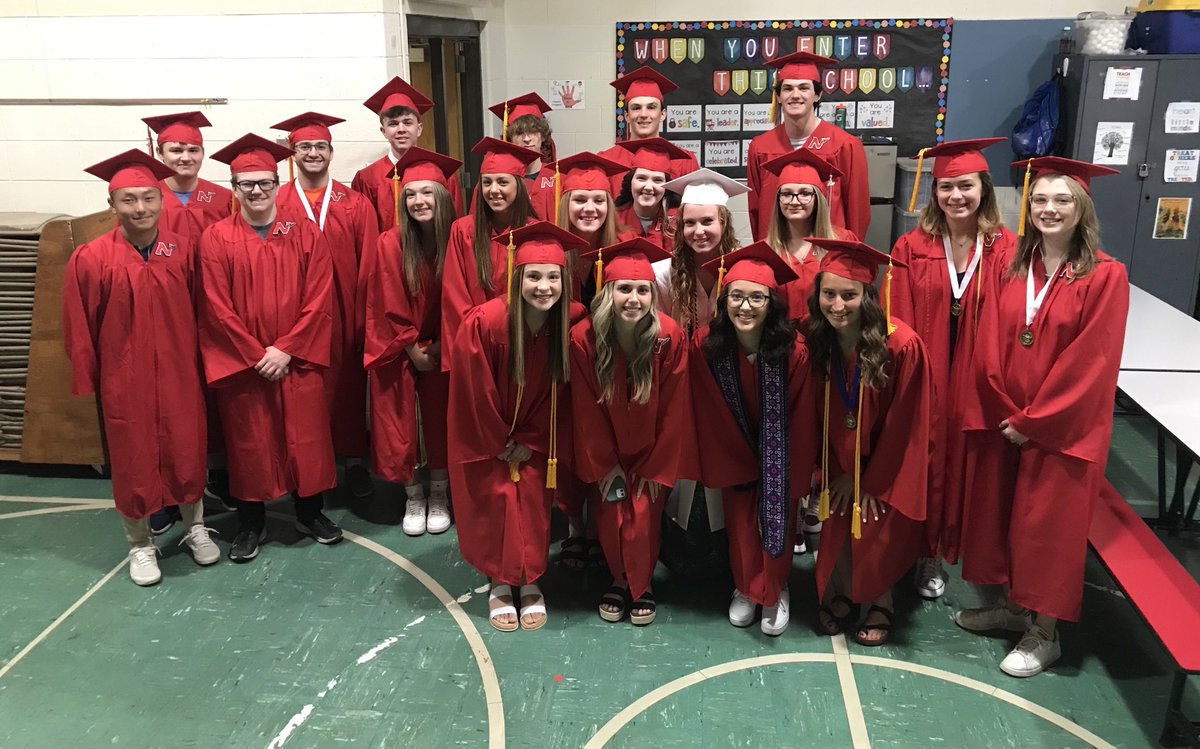 Clayton_NJSD's tweet photo. Congratulations to these former Clayton Cougars!  Neenah High School #ClassOf2022 https://t.co/zq2ynX62sH