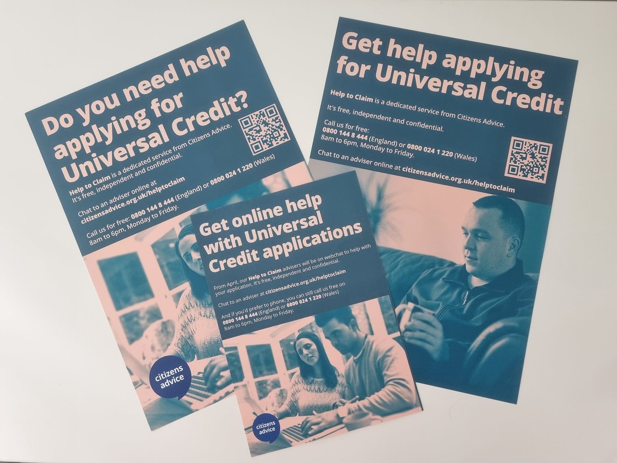 TelfordCAB's tweet photo. We are aiming to get some of these #HelpToClaim posters up in places they will reach people who need the greatest support. 

If you'd like to order some, please send us a DM and we'll sort it out.

#UniversalCredit #Mercia https://t.co/vRJe4Qs9OJ
