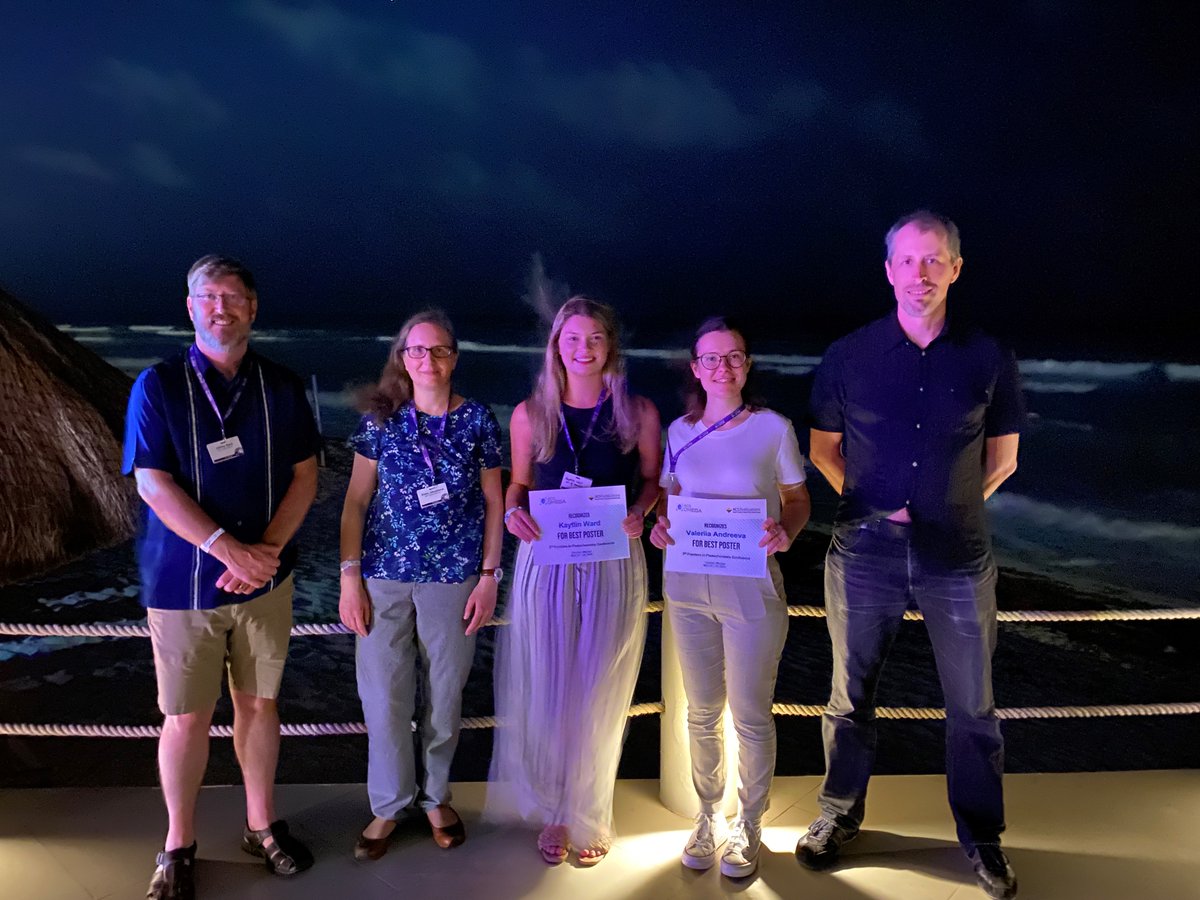 Fusion_Conf's tweet photo. Huge congratulations to our poster prize winners Valeriia Andreeva (@UniLeiden) &amp; Kaytlin Ward (@UDelaware) who received their awards last night at the gala dinner! A big thank you to @ACS_Omega for very kindly sponsoring the prizes 👏🏆 #FIP22 https://t.co/OHQZAG2dMs