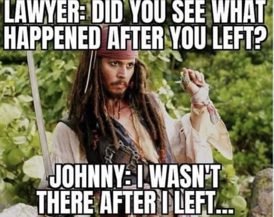 STFMediaAccount's tweet photo. Objection, hearsay 
#JohnnyDepp #JohnnyDeppVsAmberHeard https://t.co/S9Jm32jUon