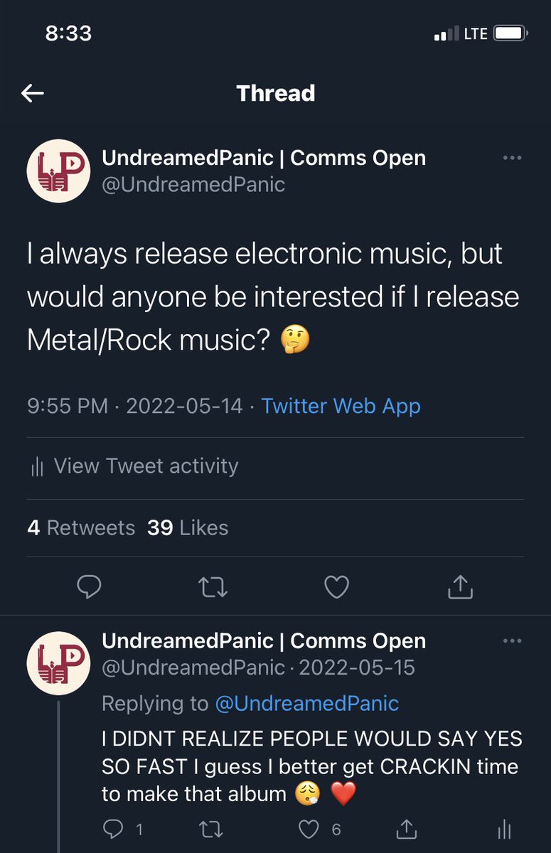 UndreamedPanic tweet media