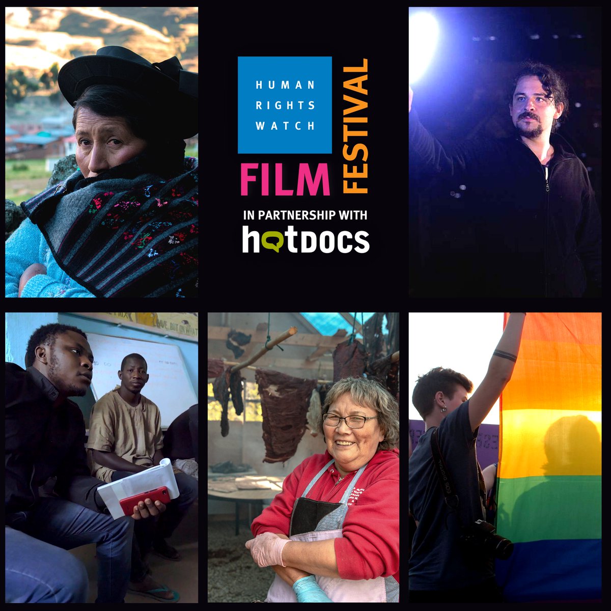 TOMORROW! Our Film Festival kicks off at <a href="/HotDocsCinema/">Hot Docs Cinema</a> with the world premiere of "Klabona Keepers" and then 4 other great documentaries! 

Get free in person and digital streaming tickets: hotdocs.ca/whats-on/films… #HRWFFCanada #Toronto #Documentary