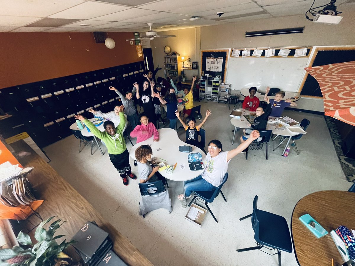 Board game day in 4th grade! 
As I’m packing up my room for a new campus, I can’t help but look at these kiddos I love and enjoy watching them play games and be kids ❤️ 
I love being a teacher ❤️🍎 👩🏼‍🏫 
#iamwfisd <a href="/crockettwfisd/">Crockett Coyotes</a>