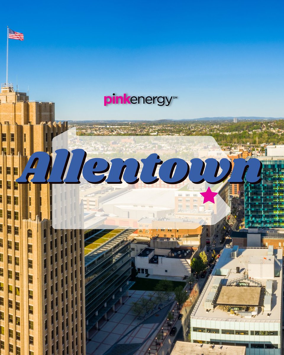 go_pink_energy's tweet photo. Pink Energy proudly announces our expansion into Allentown, Pennsylvania: https://t.co/FzAb4HhRU9
#pinkenergy #allentownpa #pennsylvania #solarenergy #gosolar #solarpanels #solarpower #solarenergyproject #solarenergycompany #energysolutionscompany https://t.co/8PgGcHYEMN